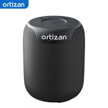 Ortizan Portable Bluetooth Speaker with Powerful Sound IPX7 Waterproof 15H Playtime AUX & TF-Card Input,Bluetooth 5.3,TWS Mode