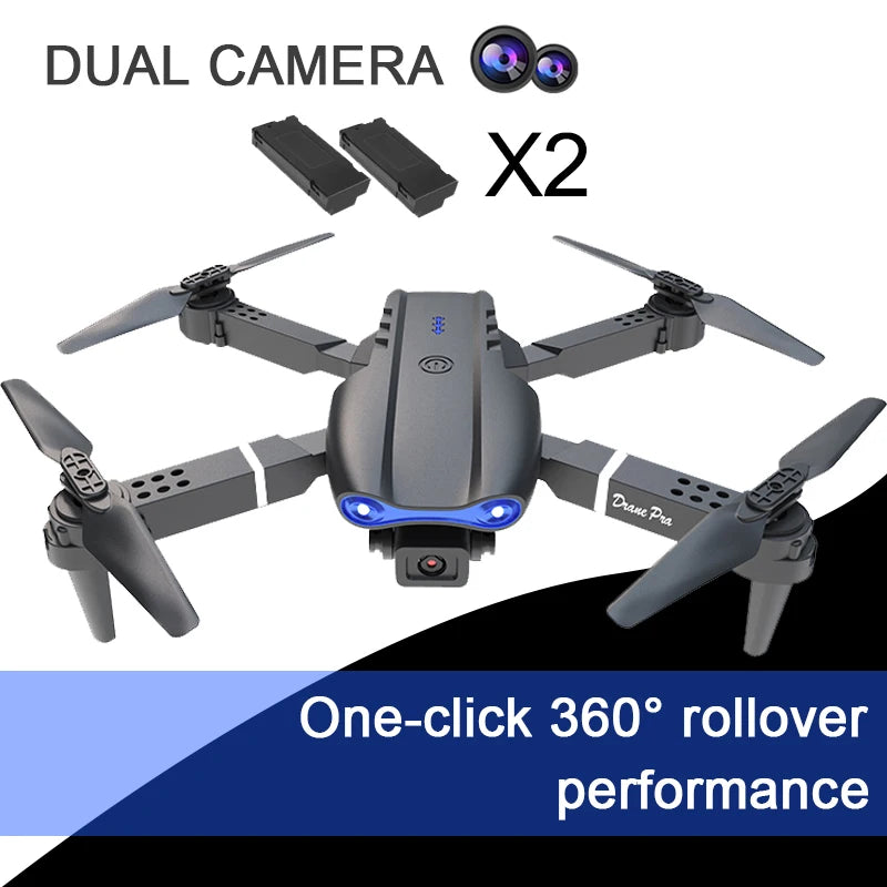 2024 New E99 Pro RC Drone Professinal With Wide Angle Dual HD Camera Foldable RC Helicopter WIFI FPV Height Hold Apron Sell