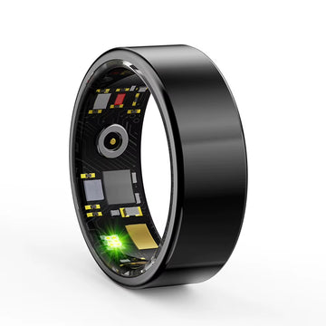 R11M Smart Ring IP68 Waterproof Fitness Ring Bluetooth-Compatible 5.0 Multi-Sport Modes Heart Rate Blood Oxygen Sleep Monitoring